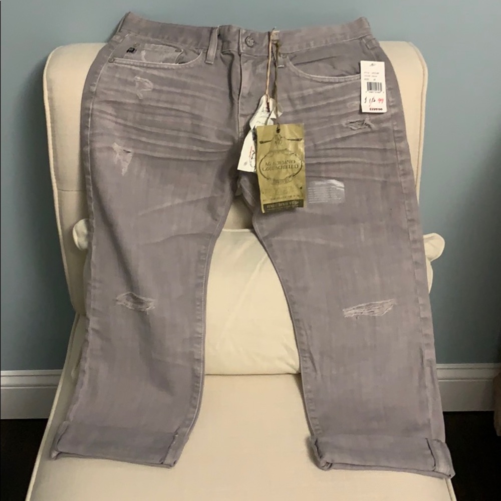 Brand New AG Ex-boyfriend crop jeans